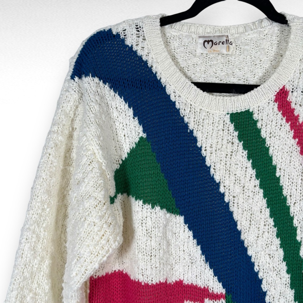 Colorful Abstract Sweater - Picture 8 of 9